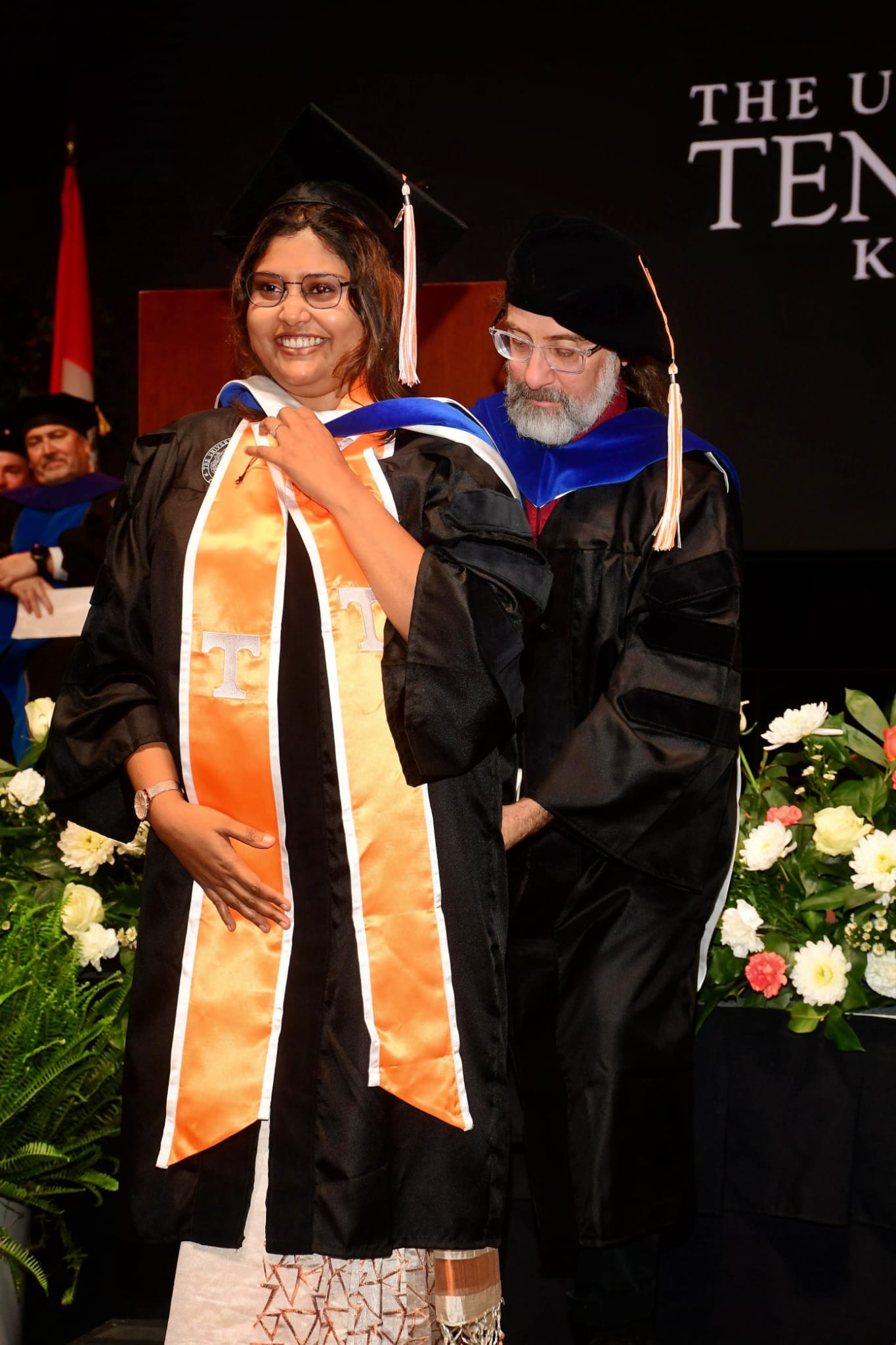 Esha Dutta, PhD in Life Sciences from University of Tennessee, Knoxville.