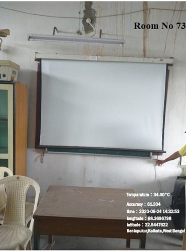 Statistics - With new Projector: Room-73