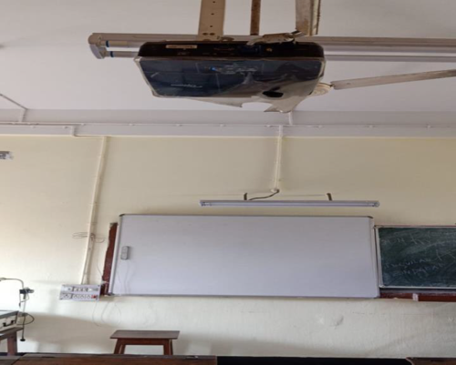 Zoology - UG Classroom with LCD Projector and Smart board: Room-70