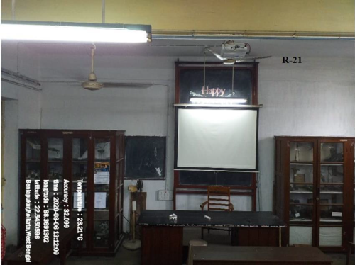 Botany - Rooms with LCD Projector: Room-21 Lecture theatre