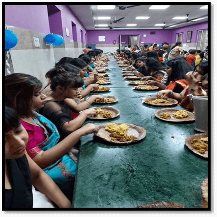 SARASWATI PUJA CELEBRATION IN THE HOSTEL